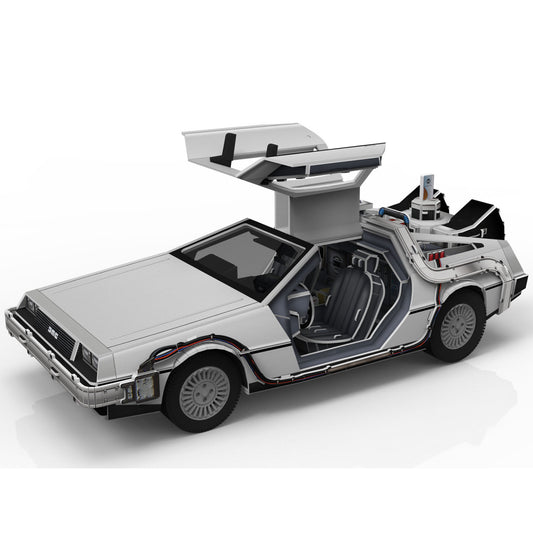 Revell Back To The Future DeLorean Time Machine Car 3D Puzzle 00221 Alternate 1
