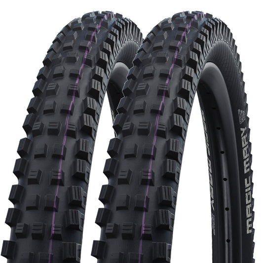 Schwalbe Magic Mary Evo Super Downhill TLE 26 x 2.35 60-559 ADDIX Ultra Soft E-25 26 Inch Bike Tyre Folding