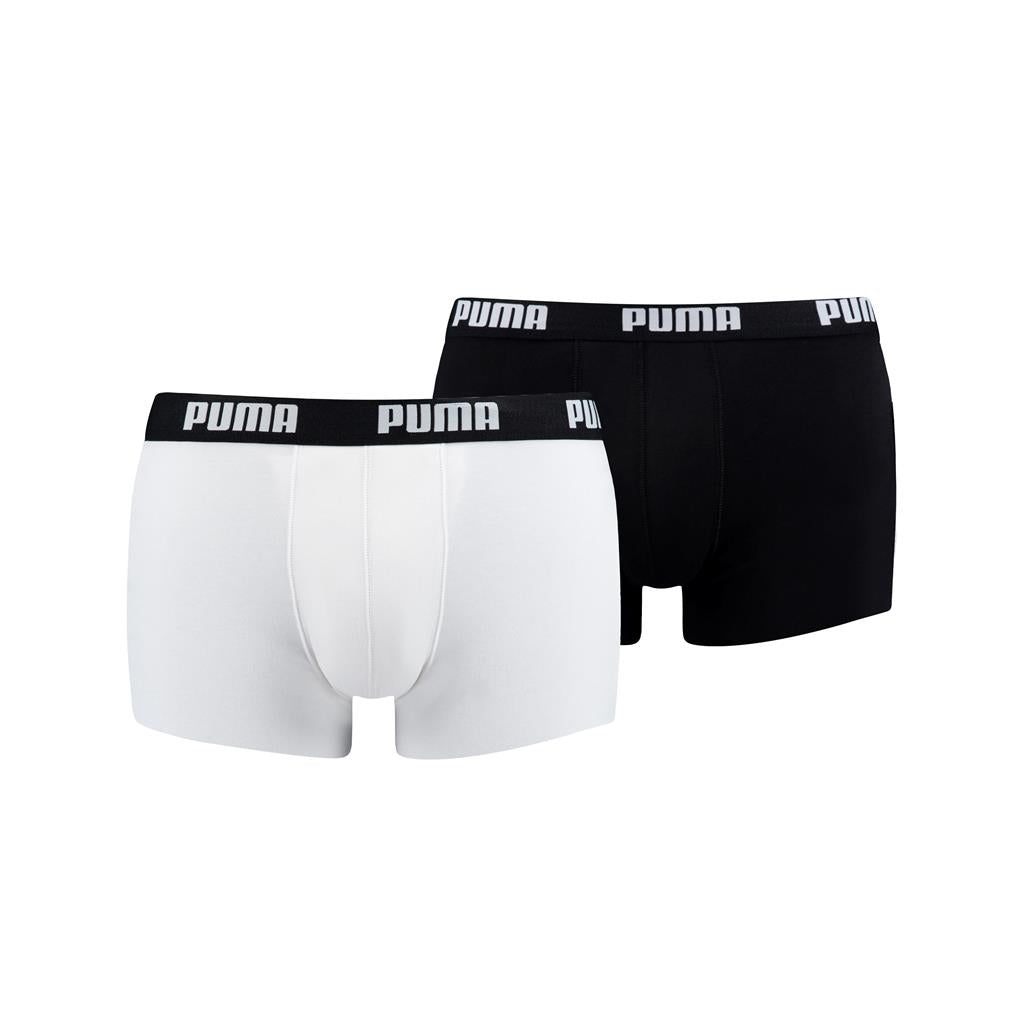 Puma Cotton Trunk Shorts Pack White Black XL Men's Underwear
