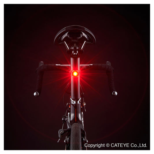 Cateye Ampp 100 Rechargeable Front & Orb Rear Front & Rear Bike Light Set Alternate 2