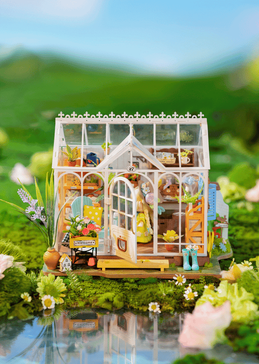 Rolife Dreamy Garden House DIY Miniature House Kit DG163 3D Puzzle Alternate 1