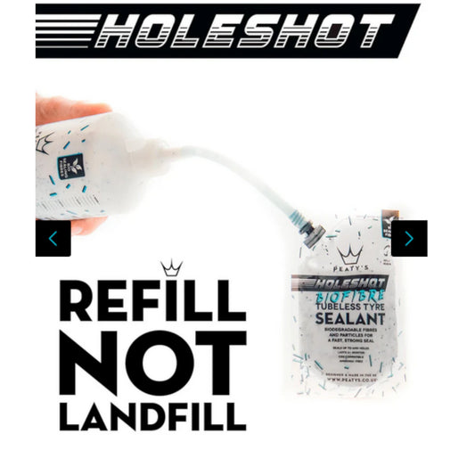 Peaty's Holeshot BioFibre Tubeless Tyre Sealant 1 Litre