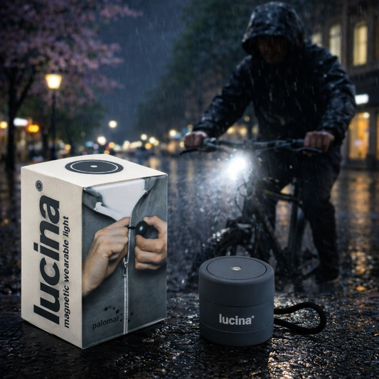 Palomar Lucina Magnetisches tragbares Frontfahrradlicht