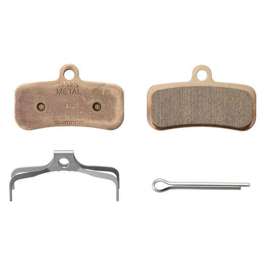 Shimano D02S-MX Metal Sintered Steel Backed Disc Bike Brake Pads Alternate 1