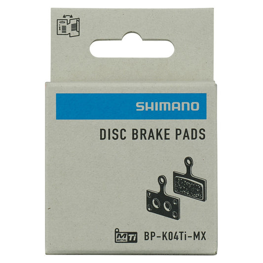 Shimano K04Ti Sintered Titanium Backed Disc Bike Brake Pads XTR XT SLX Dura Ace Ultegra 105 Tiagra GRX Alternate 1
