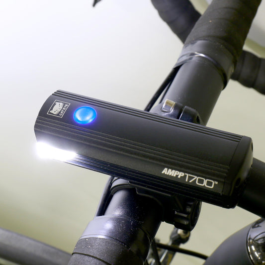 Cateye AMPP 1700 Front Bike Light Alternate 1