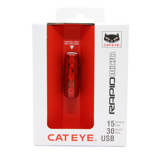 Cateye Rapid Micro Rear Bike Light Alternate 1