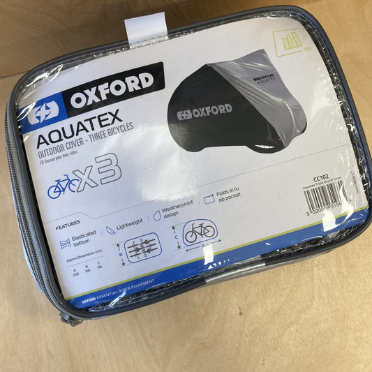 Oxford Aquatex Triple Bike Storage Cover Alternate 1