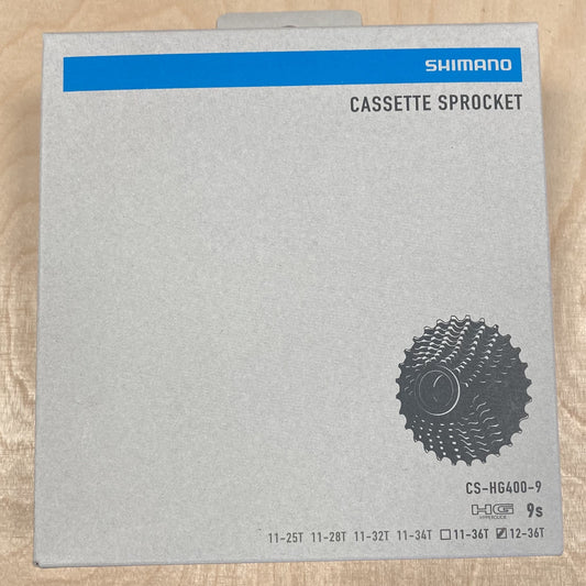 Shimano CS-HG400 Alivio 12-36 Teeth 9 Speed Bike Cassette Alternate 1