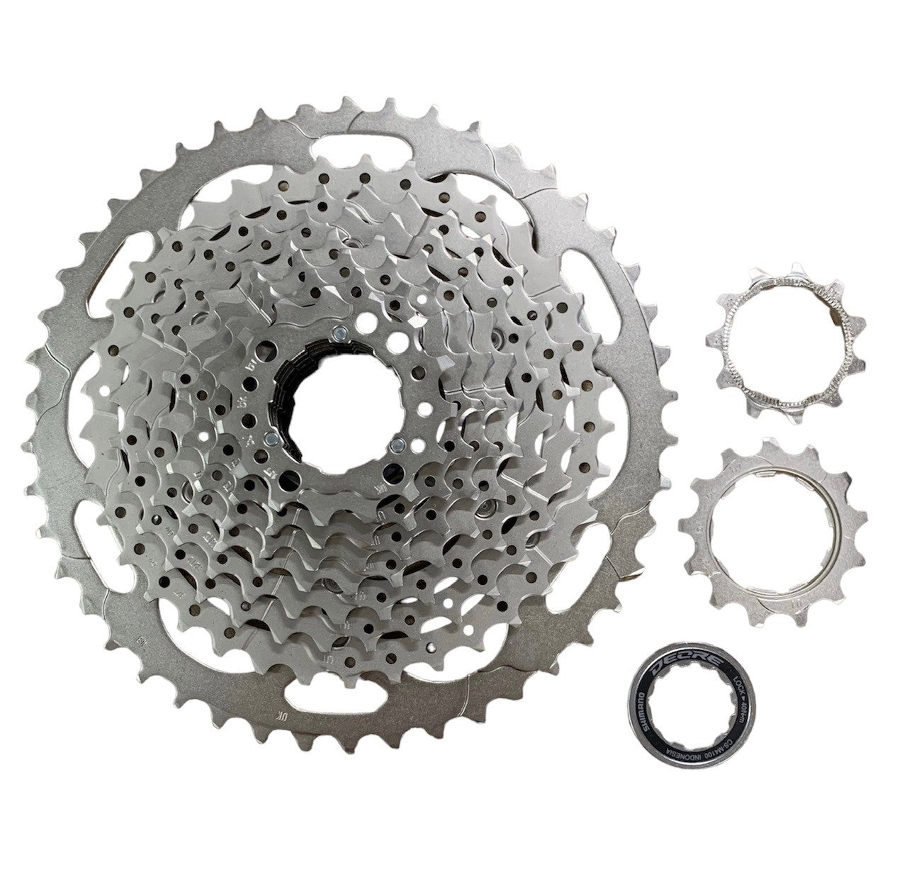 Shimano CS-M4100 Deore 11-46T 10 Speed Bike Cassette | SDJ Sports