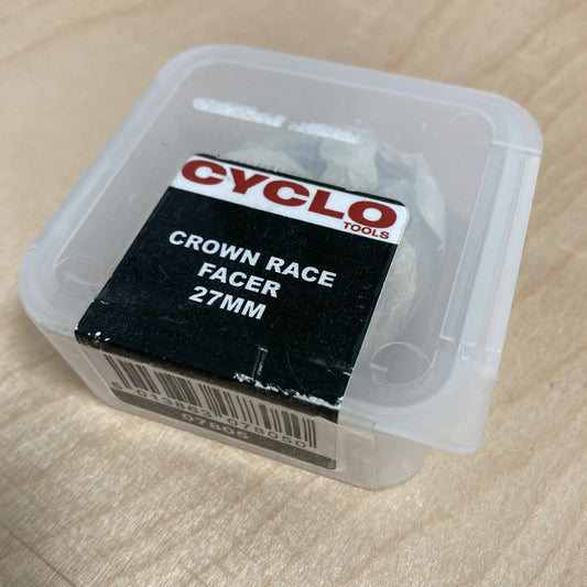Cyclo Pro Crown Race Facer 27.0mm for 1" JIS Bike Headset Tool Alternate 1