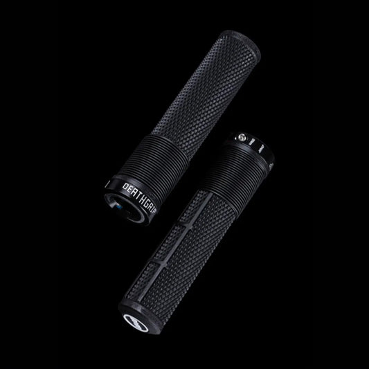 DMR DeathGrip 2 Black Thick Flangeless Bike Handlebar Grips Alternate 2