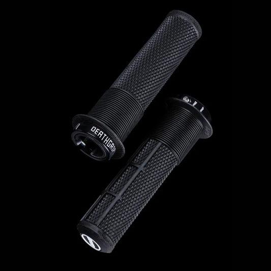 DMR DeathGrip 2 Black Thin Flanged Bike Handlebar Grips Alternate 2