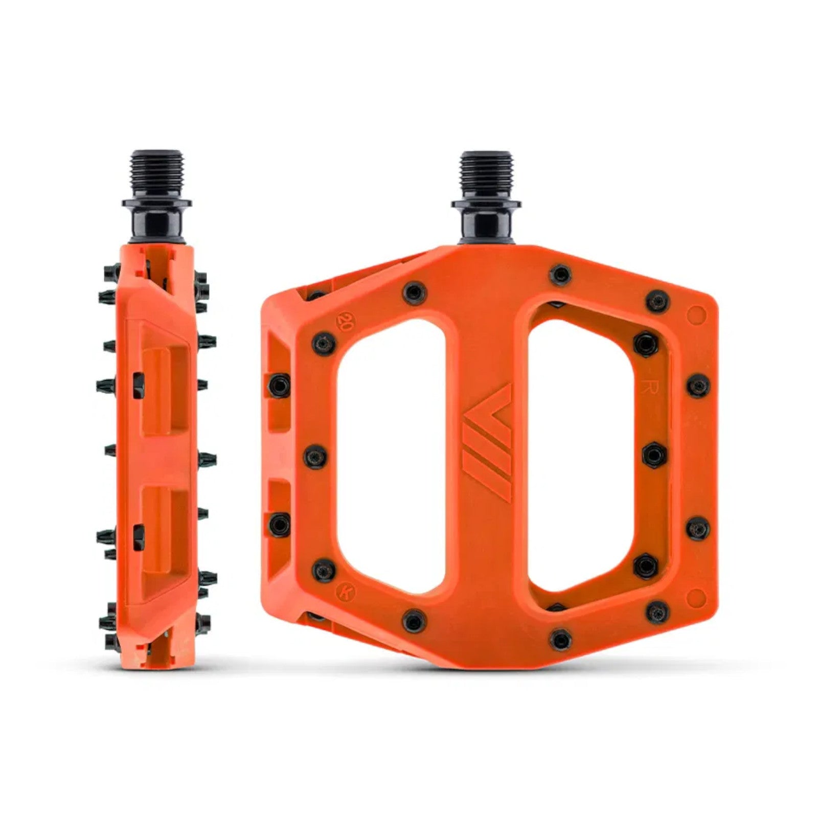 dmr v11 nylon pedals DMR V11 Nylon Composite Flat 9/16 Inch Platform Bike Pedals