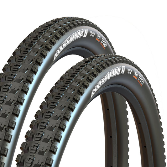 Maxxis CrossMark II 26 x 2.10 60 TPI Folding Dual Compound EXO Tubeless 26 Inch Bike Tyre