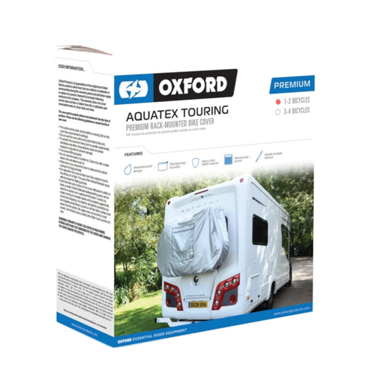 Oxford Aquatex Touring Premium 1-2 Bike Storage Cover Motorhome
