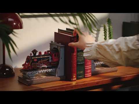 Rolife Century Train DIY Book Nook TGE01 3D Puzzle