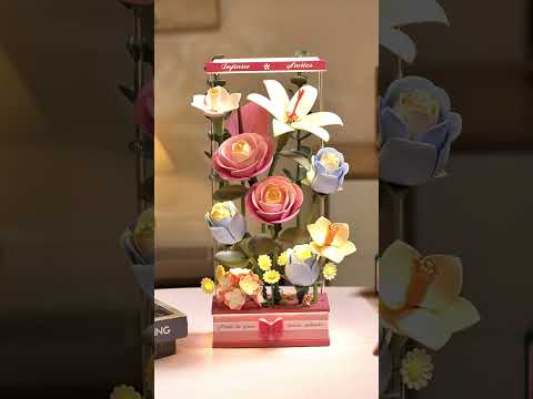 ROKR Blooming Bouquet Box DIY 3D Puzzle AF01D