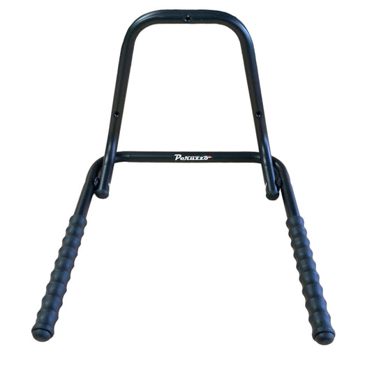 Peruzzo 2 Bike Wall Mounted Storage Cycle Rack E-Bike Compatible - Black