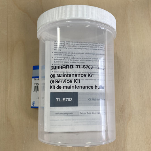 Shimano S703 Drain Pot & Syringe Kit Tool