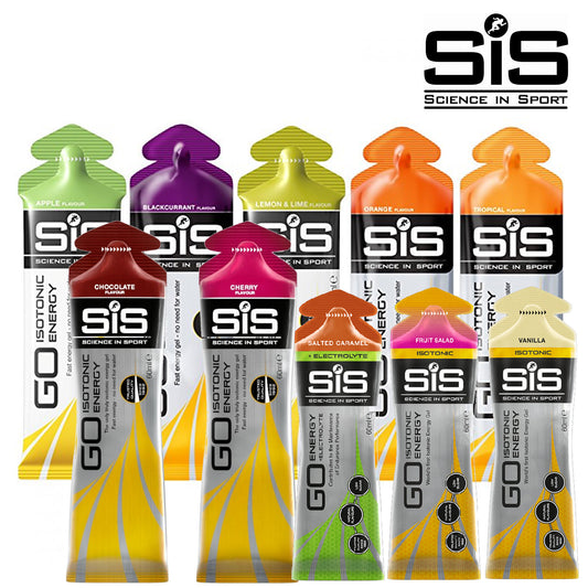 SIS Go Isotonic Sports Energy Gels - 60ml - Multipack
