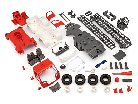 Truck Model Kit Revell Turntable Ladder Fire Truck 1:20 Alternate 1