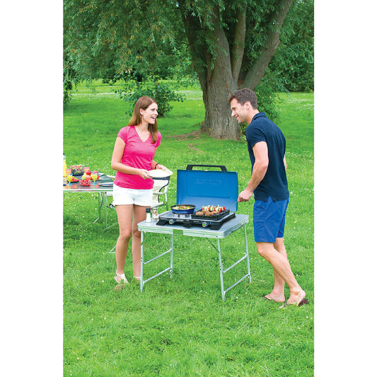 Camping Cooking Stove Campingaz Series 400 SG Double Burner & Grill Portable Gas Alternate 1