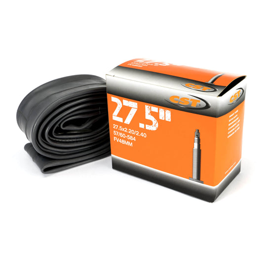 CST Butyl 27.5 Inch Presta Valve Bike Inner Tube 27.5x2.2-2.4" 48mm Valve