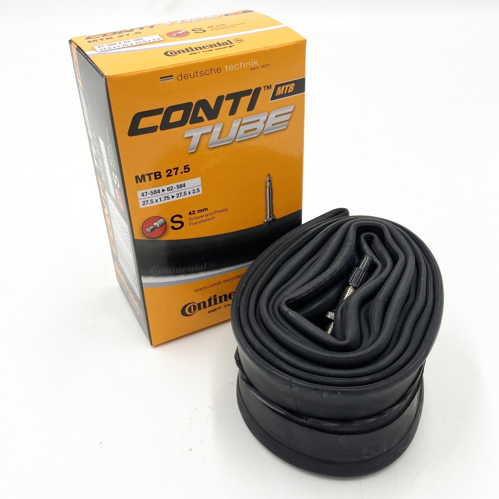 Continental MTB Inch Presta Valve Bike Inner - Main Image