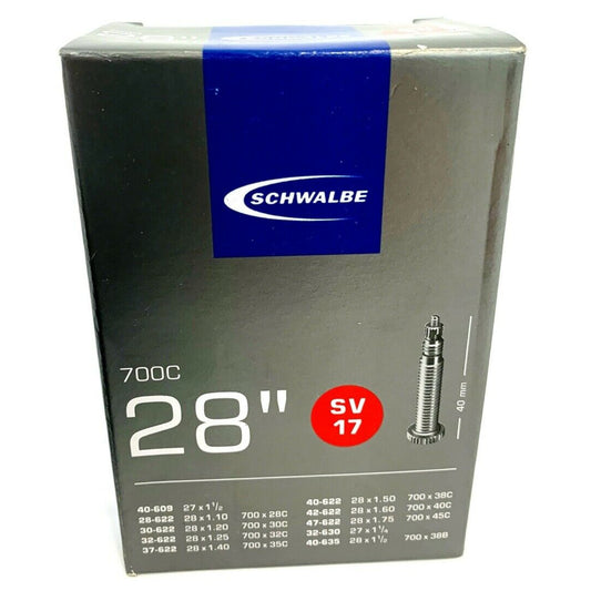 Schwalbe SV17 700x28-47c 700c Presta Valve Bike Inner Tube Alternate 1