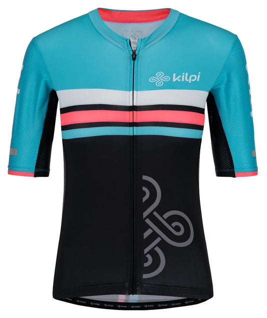 Ladies Short Sleeve Cycling Jersey Kilpi CORRIDOR-W Blue/Black EU 42 - UK 16 Alternate 2