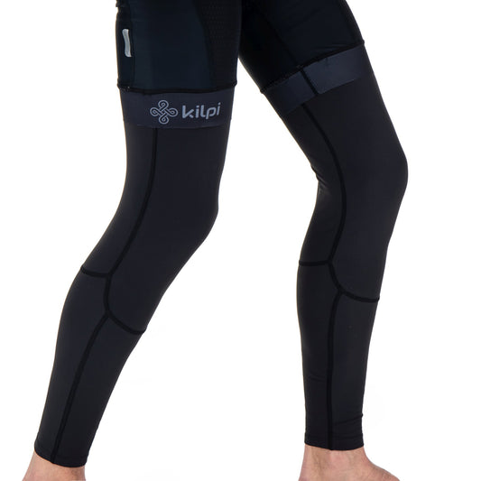 Cycling Leg Warmers Kilpi UNNO LEGS-U Black XX Large Alternate 1