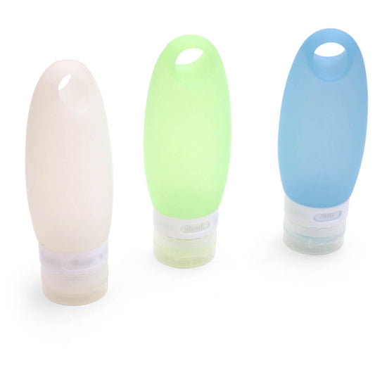 Coghlan's Silicone Travel Bottles 89ml Camping Accessory 3 Pack