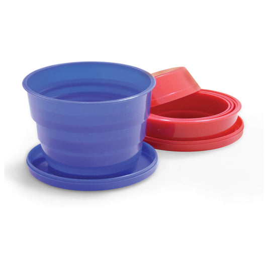 Coghlan's 142ml Collapsible Tumblers Camping Glass 2 Pack