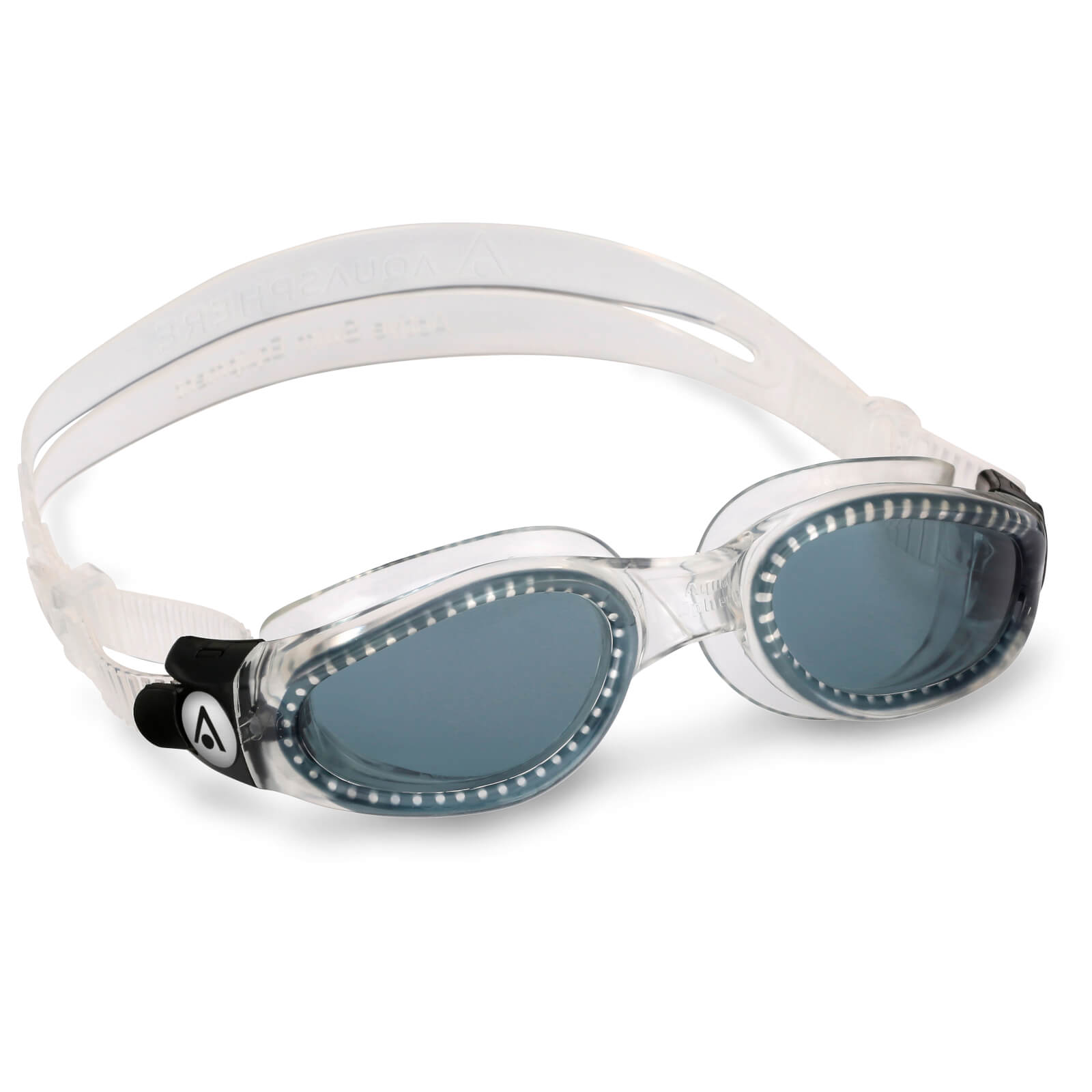 Men's Swimming Goggles Aqua Sphere Kaiman Adult Fitness Pool Clear - Smoke Alternate 2