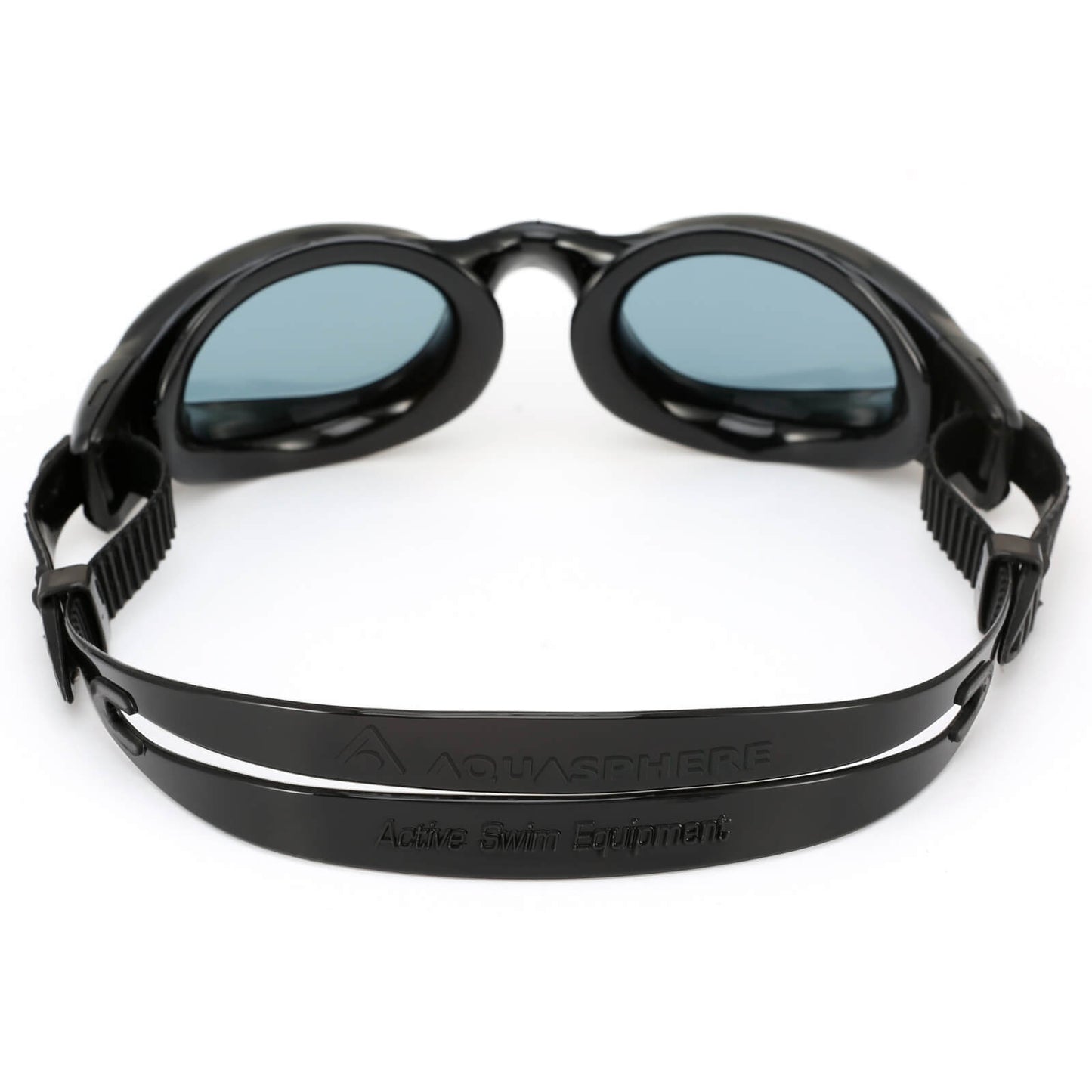 Men's Swimming Goggles Aqua Sphere Kaiman Adult Fitness Pool Black - Smoke Alternate 3