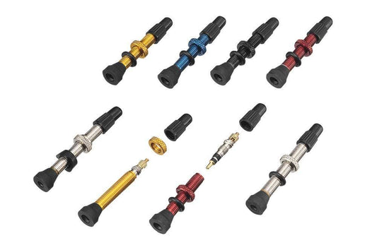 RSP Replacement Tubeless Bike Wheel Valve Blue 44mm