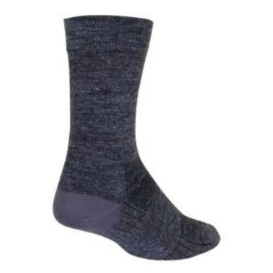 Sockguy Wool SGX Men's Cycling Socks Grey Small/Medium