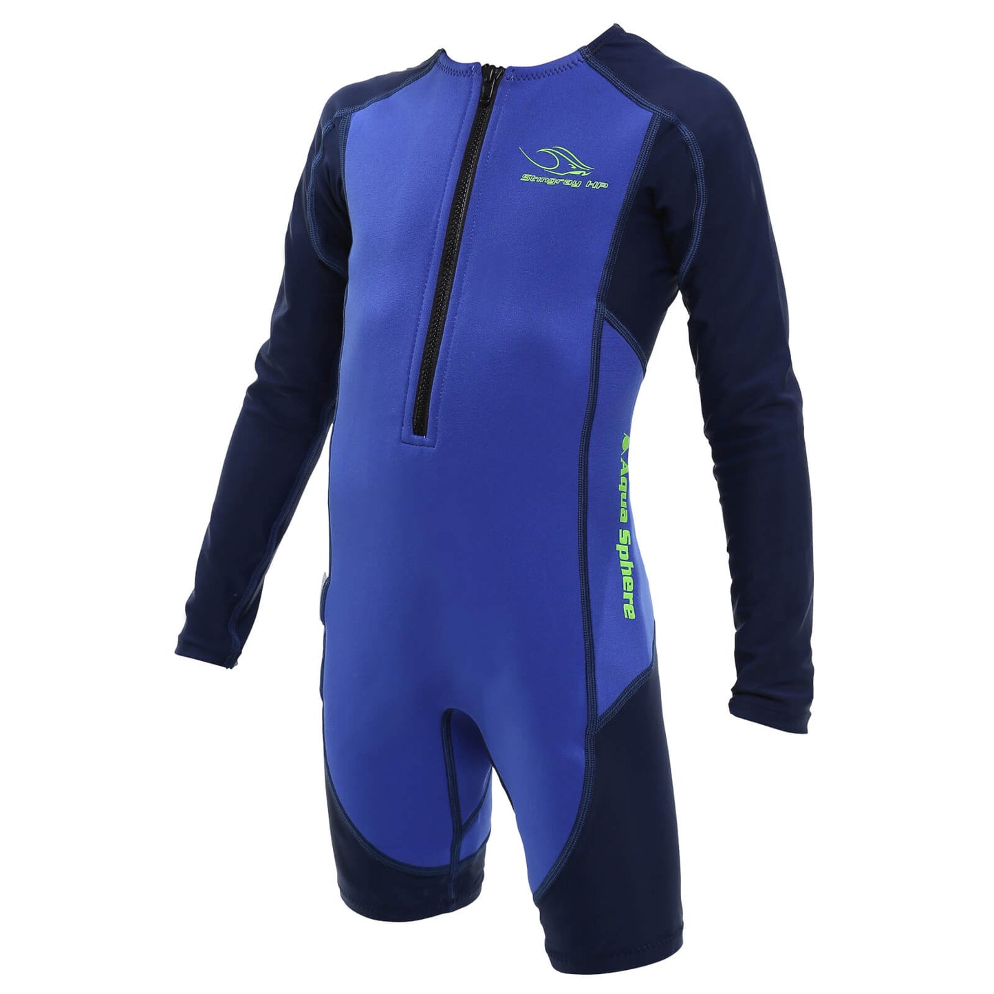 Kid's Swim Suit Aqua Sphere Stingray HP2 Long Sleeve Blue/Navy 8