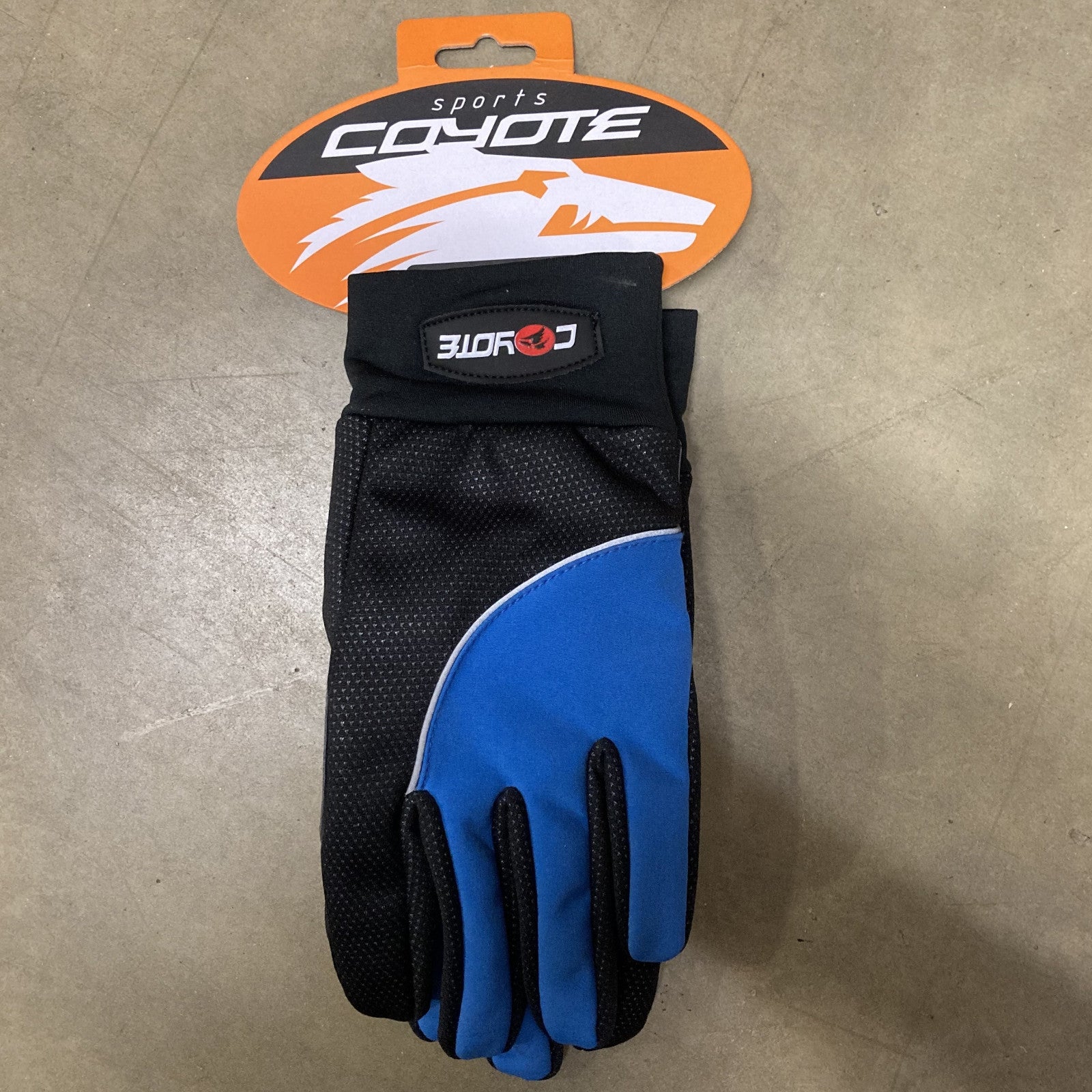 herren fahrradhandschuhe winter Coyote ATB Winter Schwarz/Himmelblau Medium Herren Vollfinger- Fahrradhandschuhe