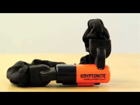 Kryptonite Evolution 1016 10mm 160cm Integrated Bike Chain Lock