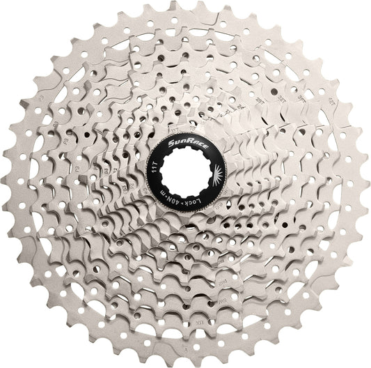 SunRace CSMS8 11 Speed Bike Cassette Silver 11-46T