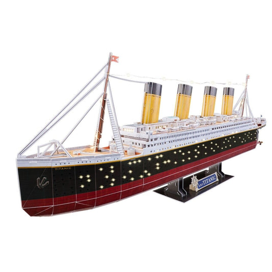 Revell Titanic RMS Olympic Class Ocean Liner 3D Puzzle LED Edition 00154 Alternate 1