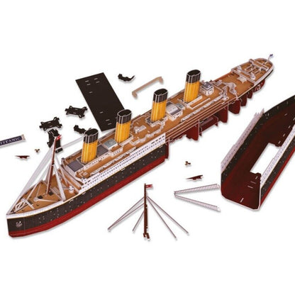 Revell Titanic RMS Olympic Class Ocean Liner 3D Puzzle LED Edition 00154 Alternate 4
