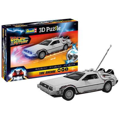 Revell Back To The Future DeLorean Time Machine Car 3D Puzzle 00221