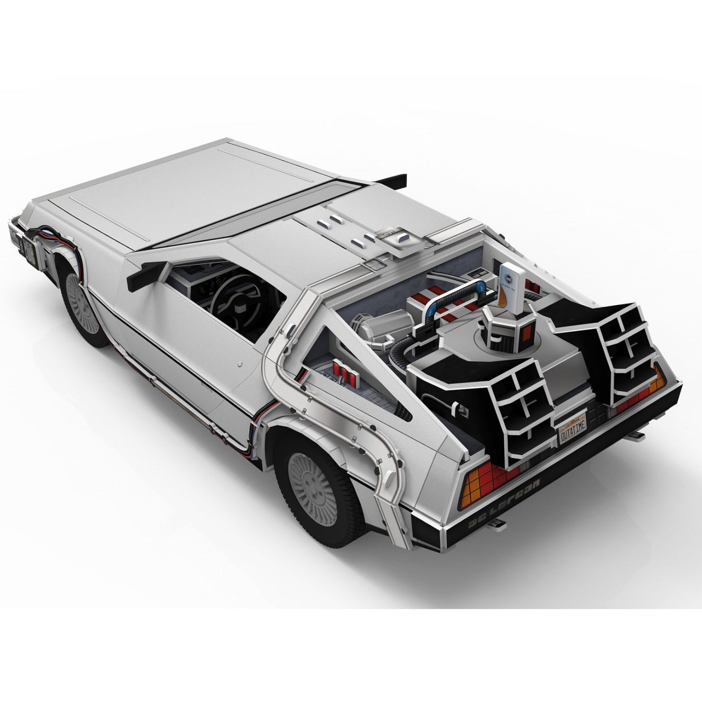 Revell Back To The Future DeLorean Time Machine Car 3D Puzzle 00221 Alternate 3