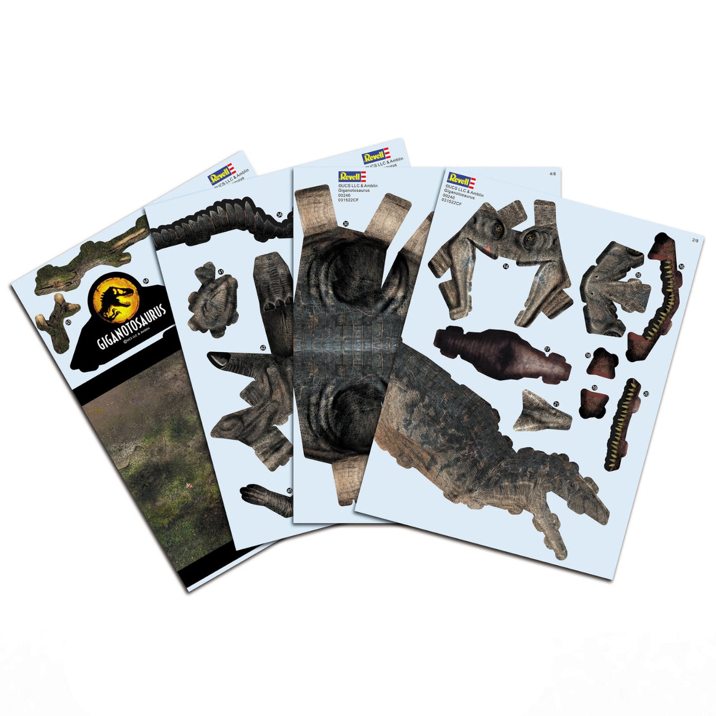 Revell Jurassic World Dominion Giganotosaurus 3D Puzzle Dinosaur Alternate 5