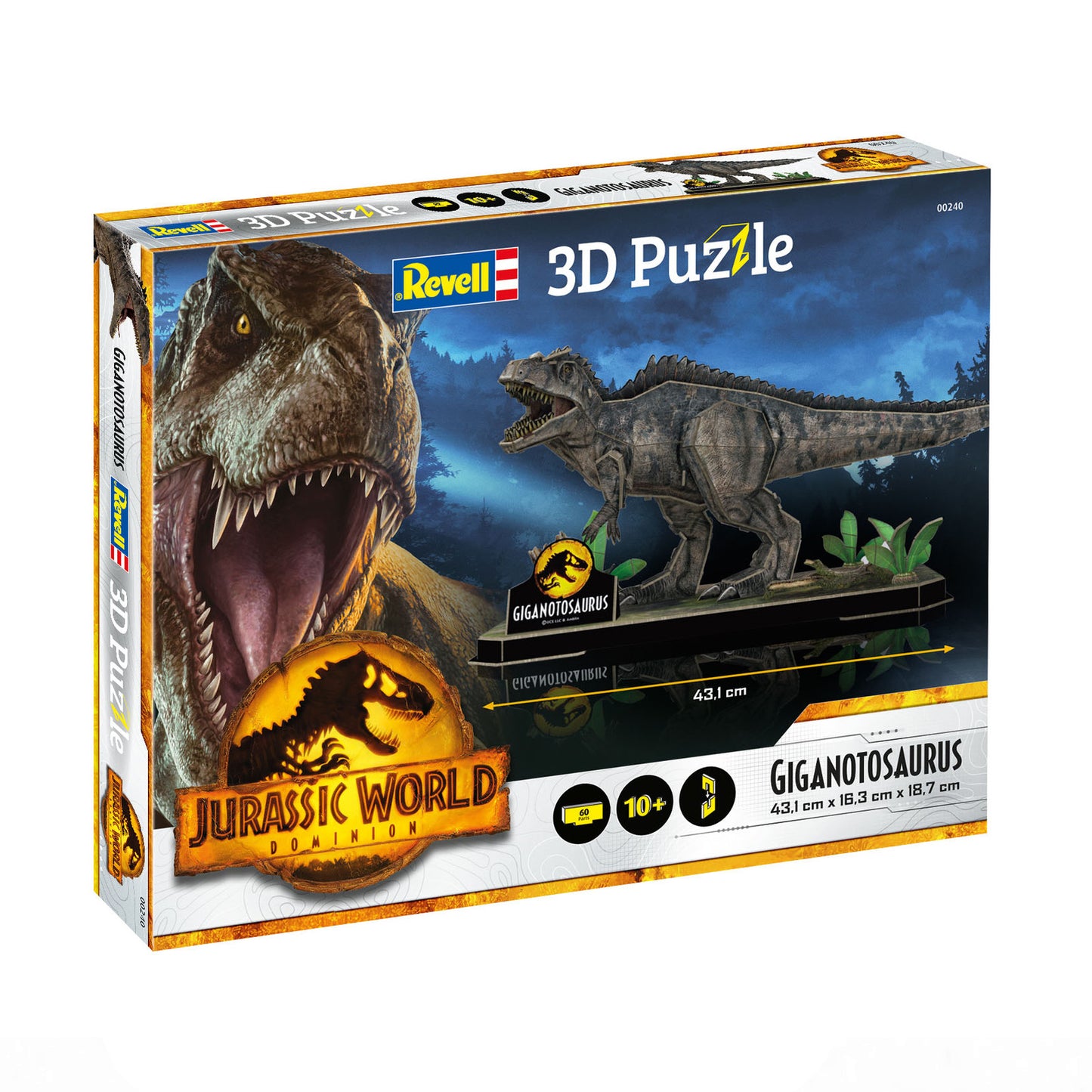 Revell Jurassic World Dominion Giganotosaurus 3D Puzzle Dinosaur Alternate 6