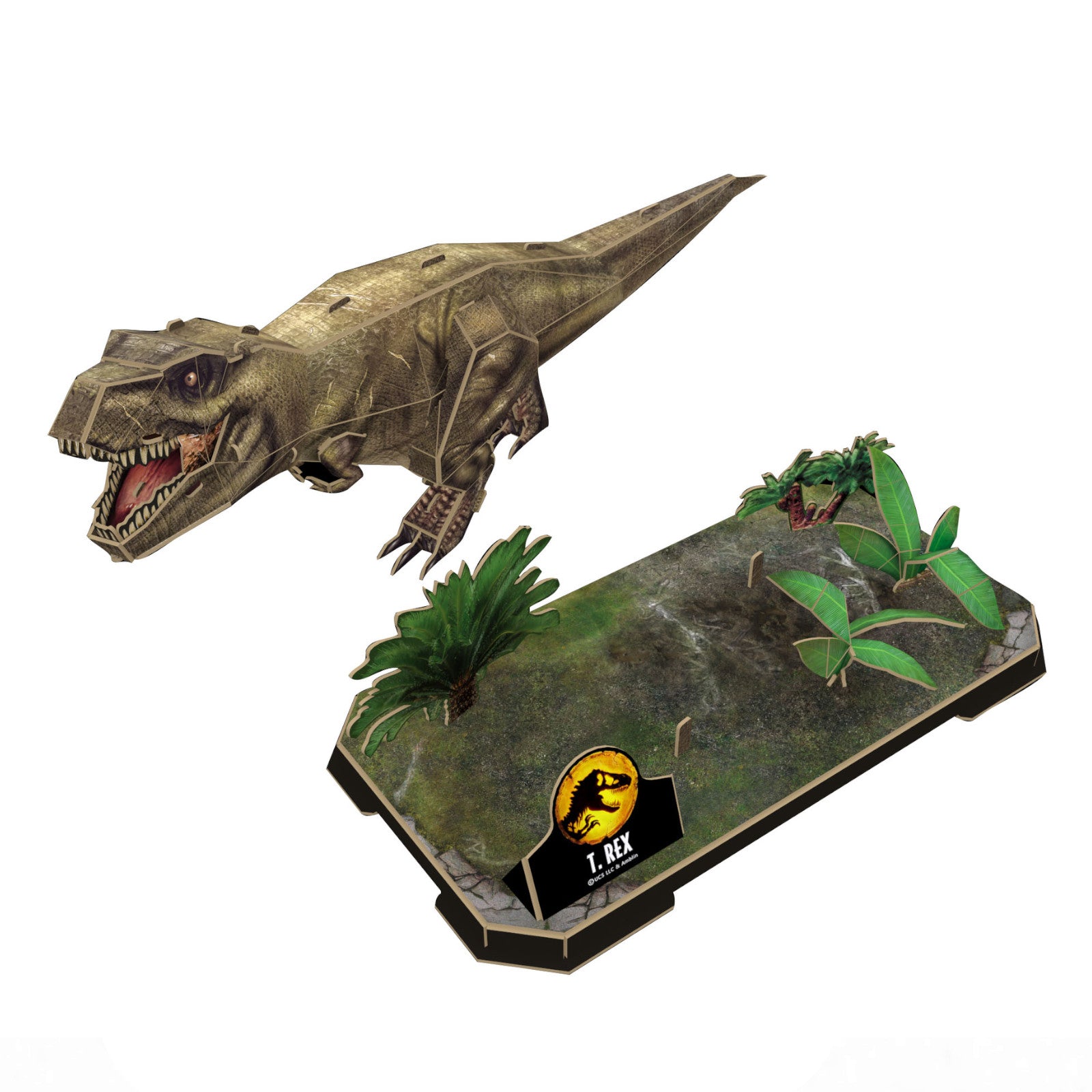Revell Jurassic World Dominion T. Rex 3D Puzzle Tyrannosaurus Dinosaur Alternate 1