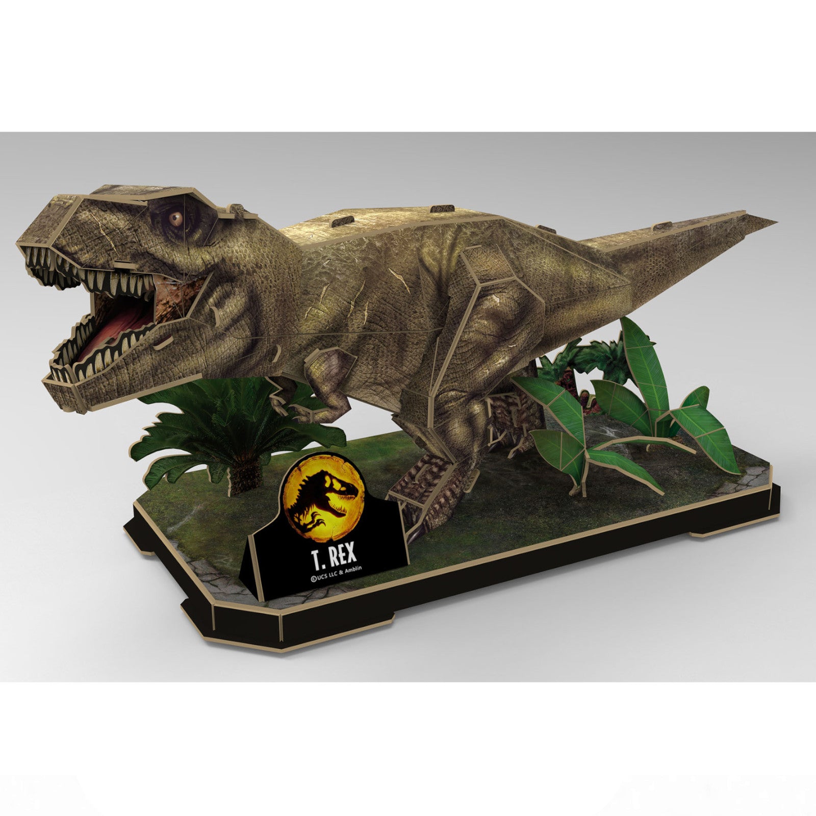 Revell Jurassic World Dominion T. Rex 3D Puzzle Tyrannosaurus Dinosaur Alternate 3